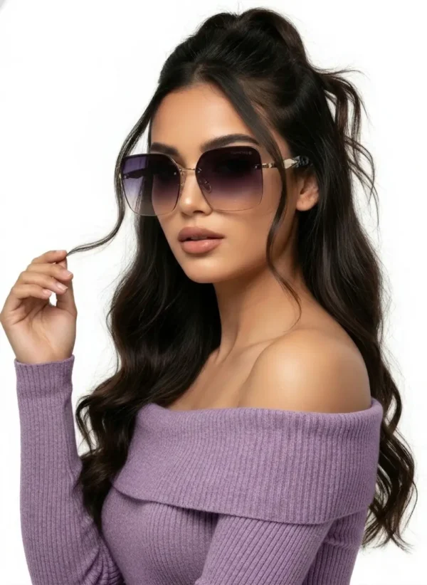 Retro Lens Color Wayfarer Sunglasses