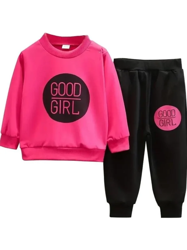 KEESOR Girls Casual Pullover Pyjama (RANIROSE)