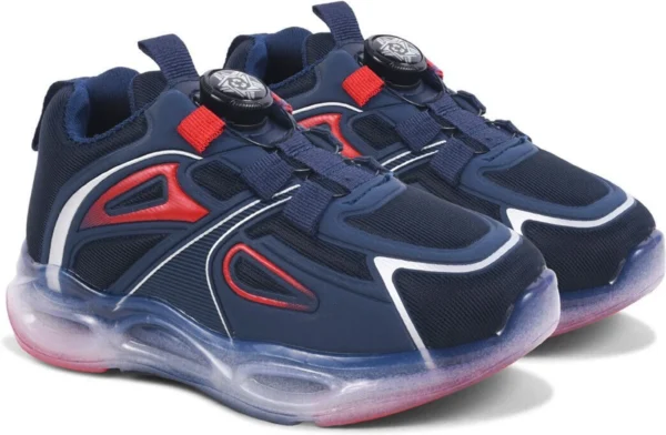 Crazyly Drawstring Sneakers For Boys & Girls (Blue, 18-24 Months)